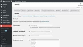 Настройки плагина (вкладка Импорт)